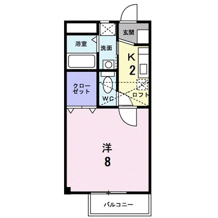 メゾンファンダーの物件間取画像